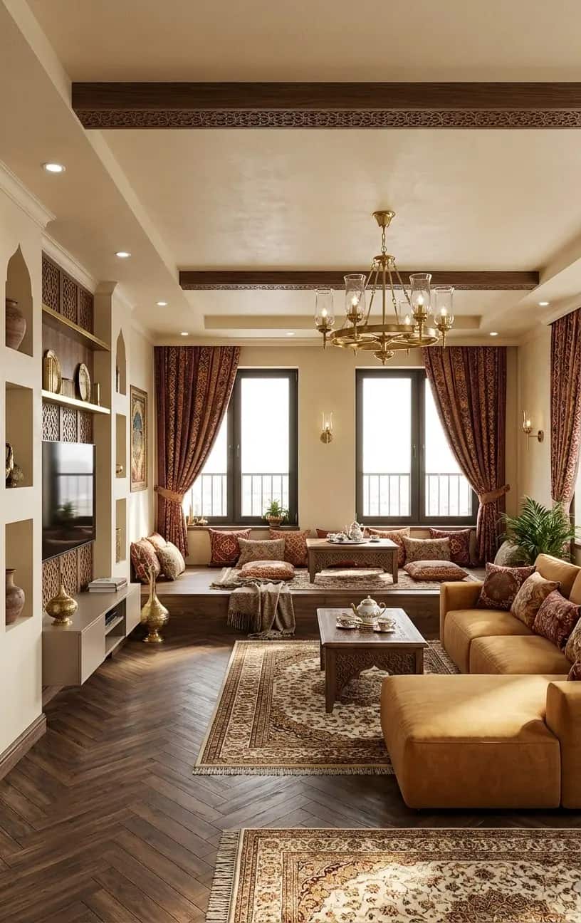 Гостиная -> Восточная гостиная (после)