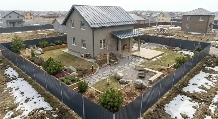 Фото → Эскиз планировки (до)